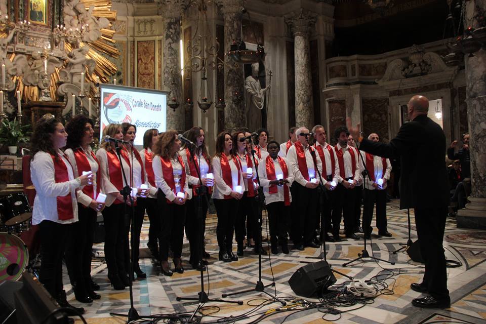La Corale "San Donato" a Montenero diretta dal M° Riccardo Fattorini